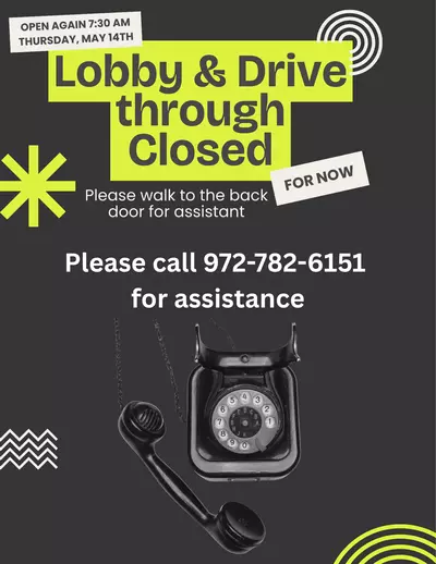 Lobby closure