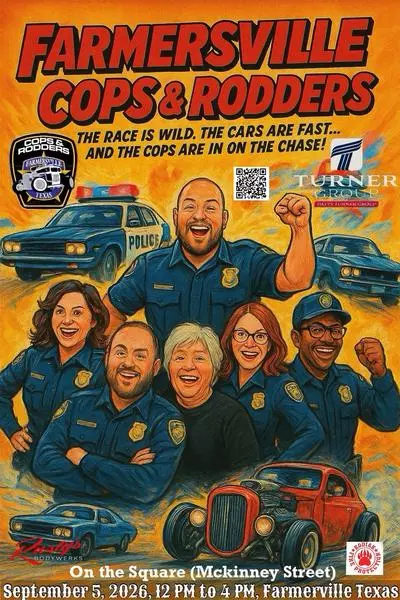 Cops and Rodders 2026 Flyer