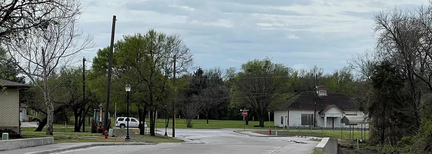 Hamilton Street looking south to Hwy. 380 photo