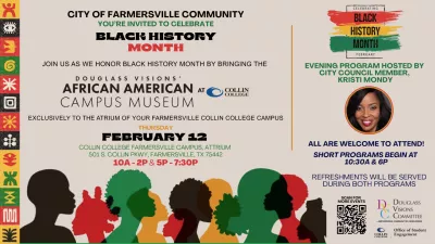 Collin College African American Campus Museum event