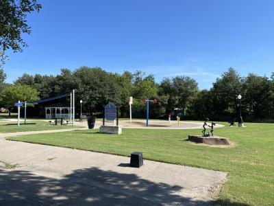 photo of the splash pad